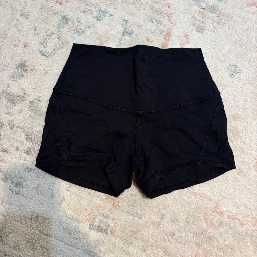 Lulu spandex mesh shorts
